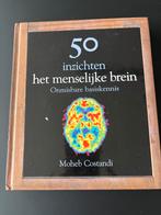50 Inzichten: Het Menselijke Brein - NIEUW!, Boeken, Ophalen of Verzenden, Nieuw, Functieleer of Neuropsychologie