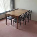 Eettafel met 6 stoelen ( vermoedelijk Pastoe ) - jaren 60, Ophalen, Gebruikt, Pastoe, 50 tot 100 cm