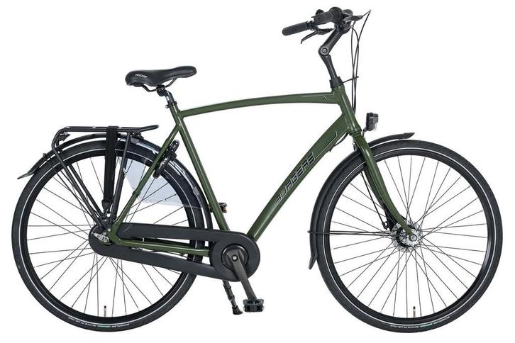 Burgers Urban groen heren 55cm 28inch, Fietsen en Brommers, Fietsen | Heren | Herenfietsen, Nieuw, Overige merken, 53 tot 57 cm