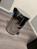 Metalen pedaalemmer - Zo goed als nieuw, Ophalen, Met pedaal, 50 tot 75 cm, Zo goed als nieuw