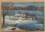 MB puzzel, legpuzzel, puzzle winterlandschap; 500 st; RUILEN, Ophalen of Verzenden, 500 t/m 1500 stukjes, Zo goed als nieuw, Legpuzzel