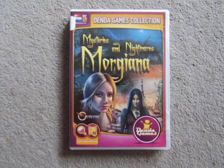 CDrom spel: Mysteries and nightmares Morgiana - Dendagame, Spelcomputers en Games, Games | Pc, Gebruikt, Puzzel en Educatief, 1 speler