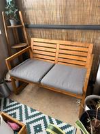 IKEA ÄPPLARÖ Outdoor Bench + Cushions, Tuin en Terras, Ophalen, Hout