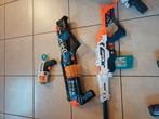 Nerf collectie Nerf x shot en een paar kleine geweren, Ophalen, Gebruikt