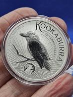 (9002 ) AUSTRALIA KOOKABURRA 2025 ONE OUNCE, Ophalen of Verzenden, Losse munt, Zilver
