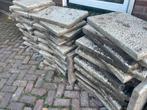 Gratis afhalen! Netjes opgestapelde grindtegels!, Tuin en Terras, Ophalen, Zo goed als nieuw, Beton, Terrastegels