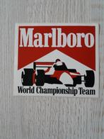 sticker Marlboro World Championship Team, Ophalen of Verzenden, Zo goed als nieuw, Merk
