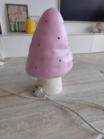 Heico lamp paddestoel roze, Huis en Inrichting, Lampen | Tafellampen, Ophalen of Verzenden, Gebruikt, Kunststof, Minder dan 50 cm