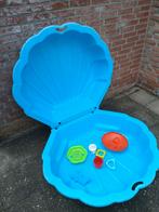 Schelp zandbak, Ophalen