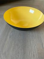 Norman Kopenhagen Krenit geel Stalen Schaal - 37,5 cm, Overige materialen, Schaal, Rond, Ophalen of Verzenden