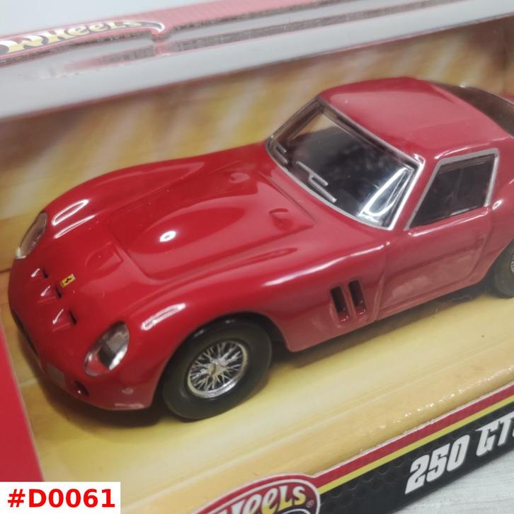 Hot Wheels Mattel 1:43 Ferrari 250 GTO Nieuw OVP HotWheels, Hobby en Vrije tijd, Modelauto's | 1:43, Nieuw, Auto, Overige merken