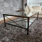 Mooie salontafel met 2 bijzettafels, Ophalen, Gebruikt, 100 tot 150 cm, 50 tot 100 cm