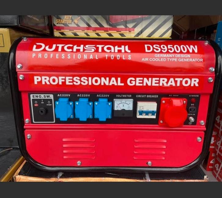 Aggregraat voor nood DutchStahl & KW TOOLS, Doe-het-zelf en Verbouw, Gereedschap | Overige machines, Nieuw, Ophalen of Verzenden