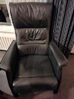 2 lederen relax stoelen, Huis en Inrichting, Fauteuils, Ophalen, Gebruikt, Minder dan 75 cm, Leer