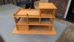 Houten Speelgarage met lift - Kinder speelgoed, Ophalen of Verzenden, Gebruikt, Poppenhuis