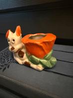 Schattig keramieken cartoon hondje met lege speldenkussen., Ophalen of Verzenden, Gebruikt, Dier