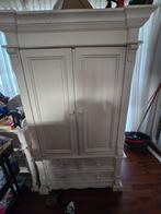 Brocante kledingkast (massief hout)., Kinderen en Baby's, Ophalen, Gebruikt, 50 tot 70 cm, 105 cm of meer