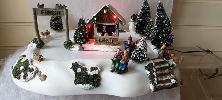 Luville IJsbaan met Koek en Zopie, Diversen, Kerst, Gebruikt, Ophalen of Verzenden
