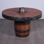 Barrel Table – Piratentafel 112 x 112 x 81 cm, Ophalen, HorecaBeelden, 150 tot 200 cm, Rond