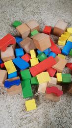 Vintage houten blokken, Kinderen en Baby's, Speelgoed | Houten speelgoed, Gebruikt, Ophalen of Verzenden
