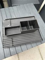 Kunststof Bloembak Rechthoekig, Tuin en Terras, Bloembakken en Plantenbakken, Ophalen, Kunststof, Gebruikt, Minder dan 30 cm