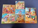 5 Vintage Houten Legpuzzels (o.a. sprookjes, kabouters), Ophalen of Verzenden