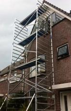 TE HUUR ROLSTEIGER, Doe-het-zelf en Verbouw, Steigers, Ophalen, Rolsteiger of Kamersteiger, 5 meter of hoger