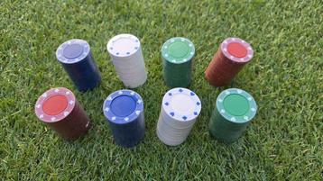 Spelfiches – 20 stuks, vier kleuren om uit te kiezen beschikbaar voor biedingen
