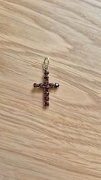 Robijnen hanger 9 k goud, Sieraden, Tassen en Uiterlijk, Kettinghangers, Ophalen, Overige voorstellingen, Zo goed als nieuw, Goud