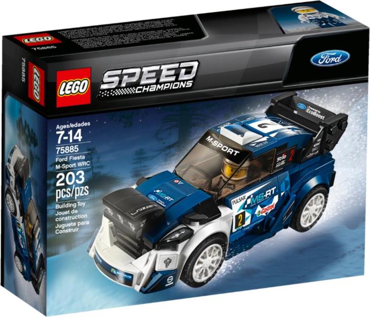 Lego Speed Champions 75885  Ford Fiesta M-Sport WRC, Kinderen en Baby's, Speelgoed | Duplo en Lego, Nieuw, Lego, Complete set