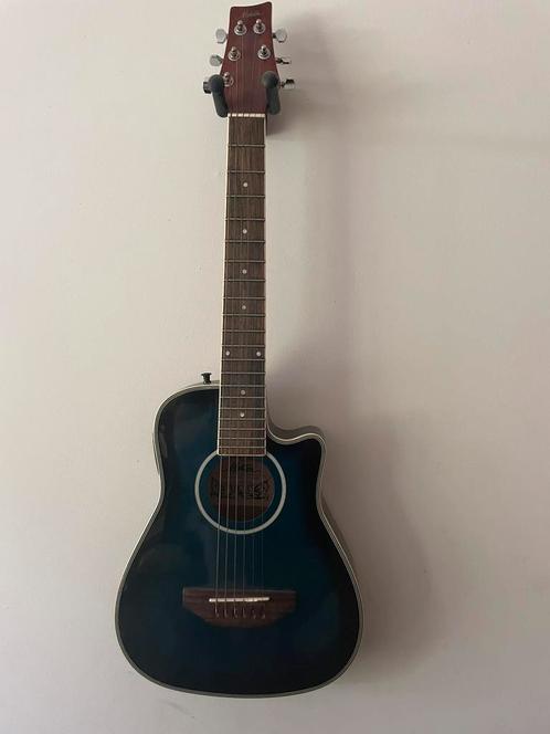 Semi akoustische Motion junior gitaar blauw, Muziek en Instrumenten, Snaarinstrumenten | Gitaren | Akoestisch, Western- of Steelstringgitaar