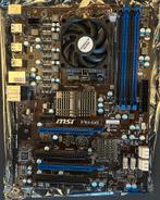 MSI 970A-G43 Moederbord + AMD FX-6300 CPU, Gebruikt, DDR3, Ophalen of Verzenden, ATX