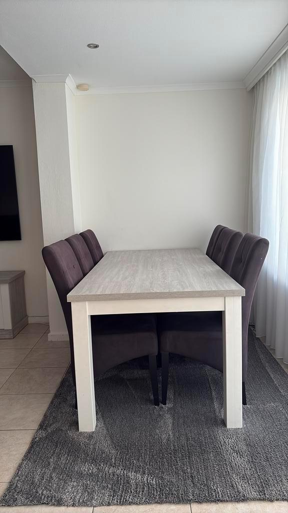 Eettafel en stoelen + tv kast, Huis en Inrichting, Complete inboedels, Ophalen of Verzenden