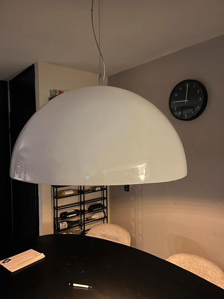 Mooie Hanglamp - Stijlvol Design! Larino, Huis en Inrichting, Lampen | Hanglampen, Zo goed als nieuw, 75 cm of meer, Metaal, Ophalen