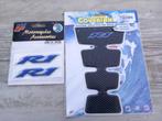 Carbon tankpad Yamaha YZF R1 + 2 logo stickers  Nieuw, Ophalen of Verzenden, Nieuw
