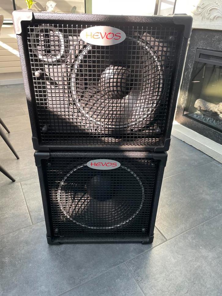 Hevos cabinet + Fender Jazz bas + TC Electronic amp, Muziek en Instrumenten, Versterkers | Bas en Gitaar, Zo goed als nieuw, Basgitaar