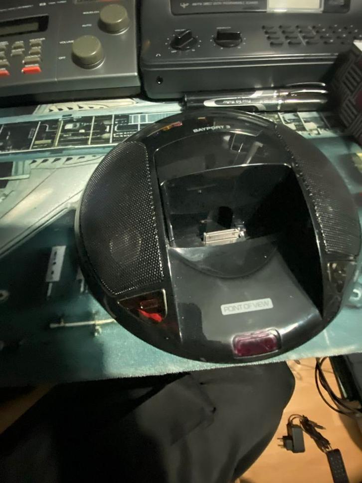 Point of View Bayport 3 iPod Docking Station 15€, Audio, Tv en Foto, Mp3-spelers | Accessoires | Apple iPod, Gebruikt, Dock of Kabel