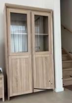Vitrinekast, Huis en Inrichting, Ophalen, Gebruikt, 50 tot 100 cm, Eikenhout
