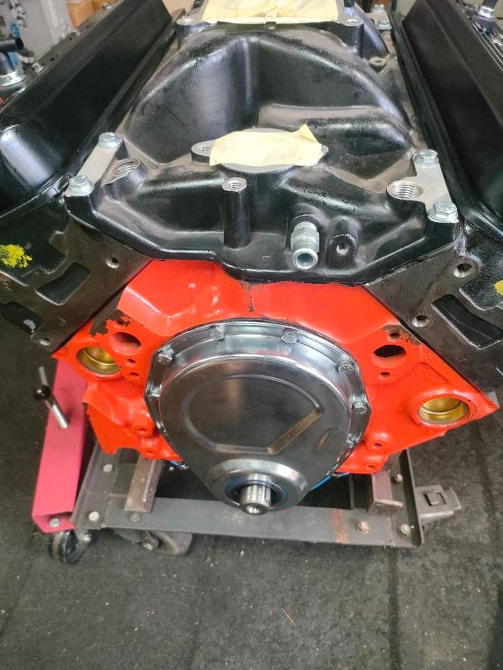 GEZOCHT Chevrolet V8 350 motor vortec bootmotor 2002, Auto-onderdelen, Motor en Toebehoren, Chevrolet, Ophalen