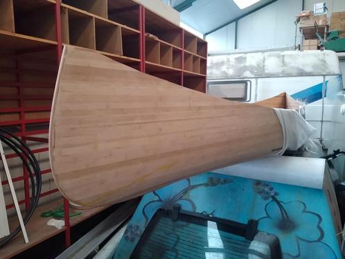 Gestrand project, canadese kano van Bamboe strips, Watersport en Boten, Kano's, Gebruikt, Canadese kano of Open kano, Twee personen