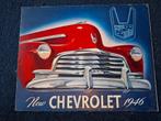 Brochure NEW CHEVROLET - 1946/USA., Chevrolet, Ophalen of Verzenden