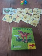 De Dino's op het Spoor - HABA, HABA, Ophalen of Verzenden, Zo goed als nieuw, Een of twee spelers