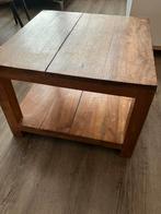 Salontafel teak hout GRATIS, Huis en Inrichting, Tafels | Salontafels, Ophalen, Gebruikt, 50 tot 100 cm, 50 tot 100 cm