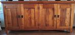 Massief houten dressoirkast L200 x D45 x H120, Ophalen, 25 tot 50 cm, 50 tot 100 cm