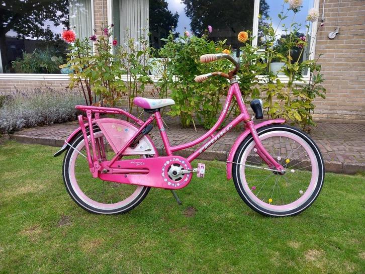 Kinderfiets roze, Fietsen en Brommers, Fietsen | Kinderfietsjes, Gebruikt, 16 tot 20 inch, Ophalen