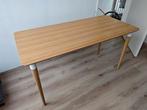 Ikea Hilver desk. Bamboo, Ophalen, 100 tot 150 cm, 50 tot 100 cm, Zo goed als nieuw