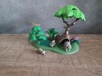 98. Playmobil Wasberen Familie met Landschap, Ophalen of Verzenden, Gebruikt, Los playmobil