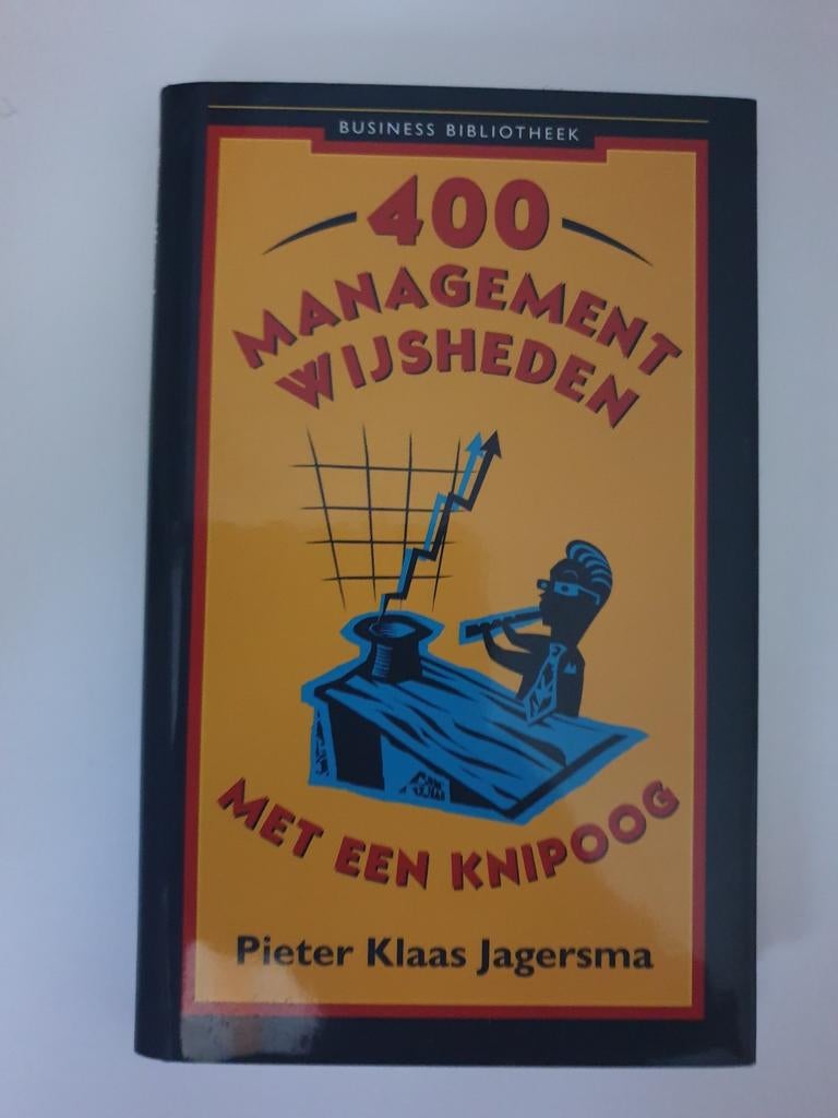 400 Management Wijsheden - Pieter Klaas Jagersma, Boeken, Ophalen of Verzenden, Gelezen, Management, Pieter Klaas Jagersma