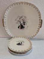 Vintage gebakstel, Antiek en Kunst, Ophalen of Verzenden