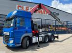 DAF FAT 85.510 6x4 Euro 6 Retarder Fassi 36 Tonmeter laadkra, Auto's, Automaat, Achterwielaandrijving, Euro 6, 510 pk